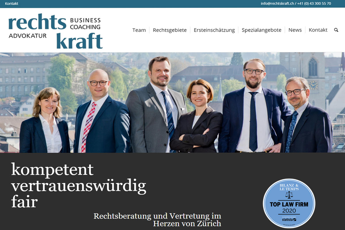 web updates kmu GmbH-wuk-WordPress und SEO Agentur - Rechtskraft Advokatur & Business Coaching