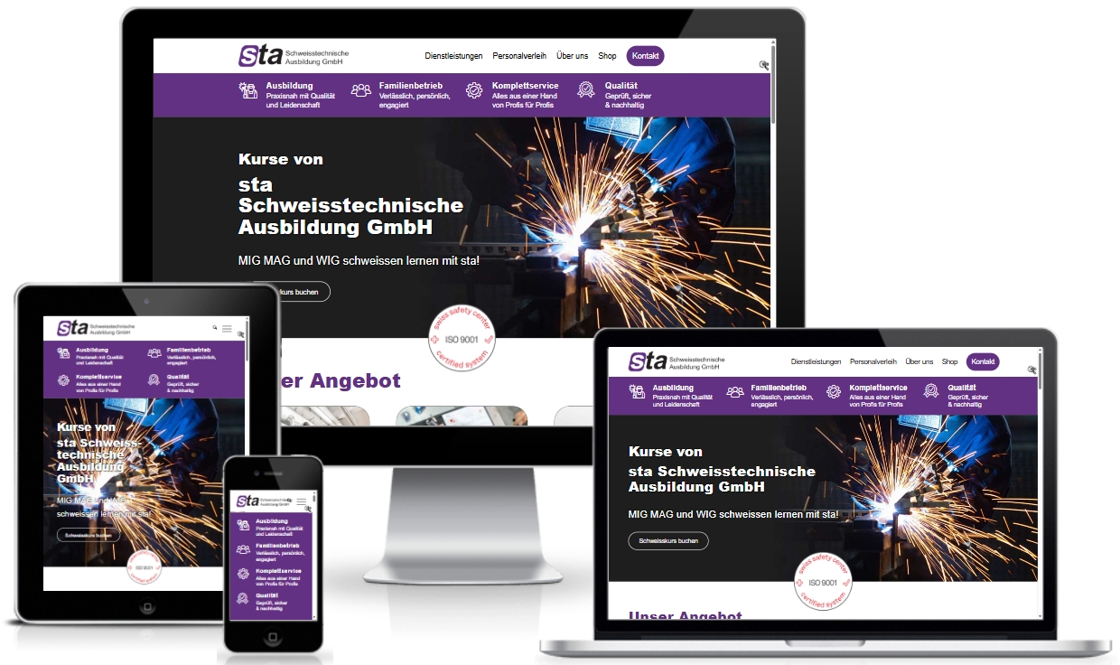 sta schweisstechnische ausbildung wuk referenz gmbh